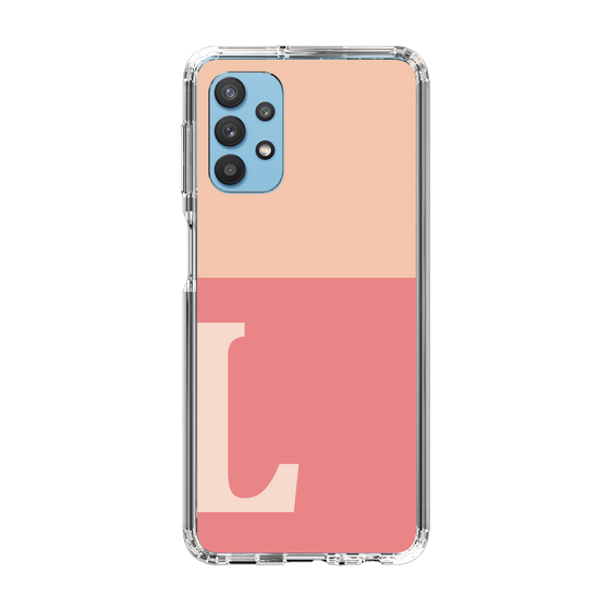 Slim Protection Case［ Original - initial two tone - L pink ］