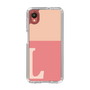 Slim Protection Case［ Original - initial two tone - L pink ］