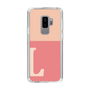 Slim Protection Case［ Original - initial two tone - L pink ］