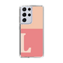 Slim Protection Case［ Original - initial two tone - L pink ］