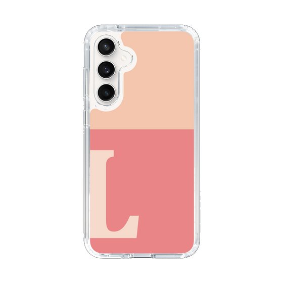 Slim Protection Case［ Original - initial two tone - L pink ］