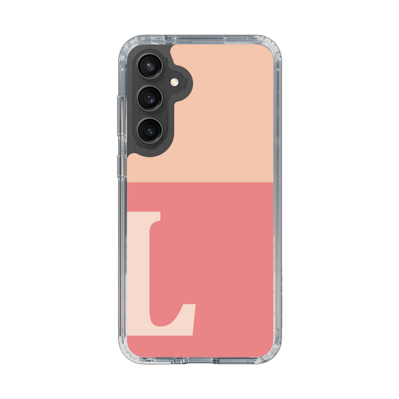 Slim Protection Case［ Original - initial two tone - L pink ］
