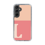 Slim Protection Case［ Original - initial two tone - L pink ］