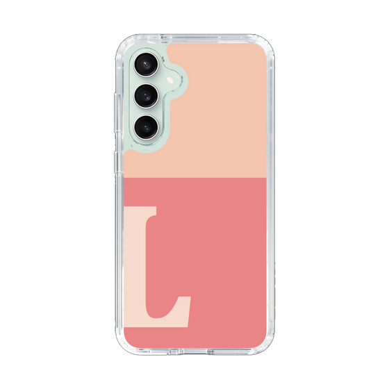 Slim Protection Case［ Original - initial two tone - L pink ］