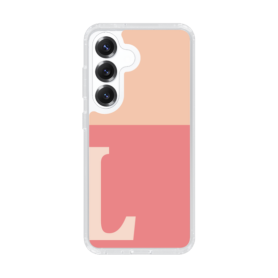 Slim Protection Case［ Original - initial two tone - L pink ］