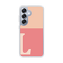 Slim Protection Case［ Original - initial two tone - L pink ］