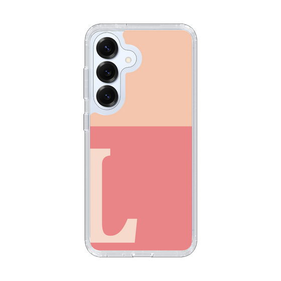 Slim Protection Case［ Original - initial two tone - L pink ］