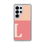 Slim Protection Case［ Original - initial two tone - L pink ］