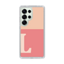 Slim Protection Case［ Original - initial two tone - L pink ］