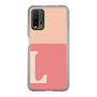 Slim Protection Case［ Original - initial two tone - L pink ］