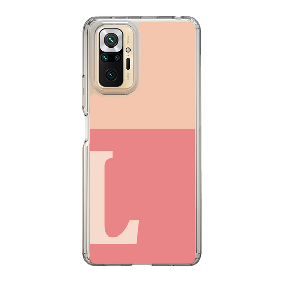 Slim Protection Case［ Original - initial two tone - L pink ］