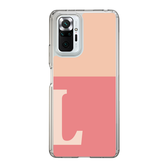Slim Protection Case［ Original - initial two tone - L pink ］