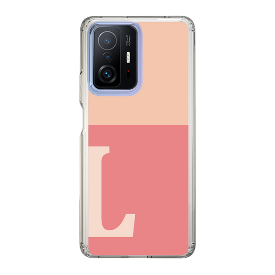 Slim Protection Case［ Original - initial two tone - L pink ］