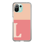 Slim Protection Case［ Original - initial two tone - L pink ］