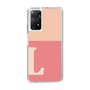 Slim Protection Case［ Original - initial two tone - L pink ］
