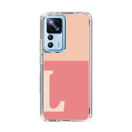 Slim Protection Case［ Original - initial two tone - L pink ］