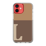 Slim Protection Case［ Original - initial two tone - L brown ］