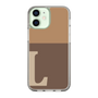 Slim Protection Case［ Original - initial two tone - L brown ］