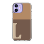 Slim Protection Case［ Original - initial two tone - L brown ］