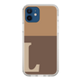 Slim Protection Case［ Original - initial two tone - L brown ］