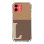 Slim Protection Case［ Original - initial two tone - L brown ］