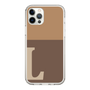 Slim Protection Case［ Original - initial two tone - L brown ］