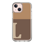 Slim Protection Case［ Original - initial two tone - L brown ］