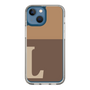 Slim Protection Case［ Original - initial two tone - L brown ］