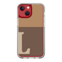 Slim Protection Case［ Original - initial two tone - L brown ］