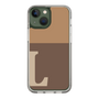 Slim Protection Case［ Original - initial two tone - L brown ］