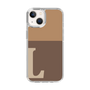 Slim Protection Case［ Original - initial two tone - L brown ］