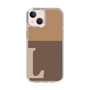 Slim Protection Case［ Original - initial two tone - L brown ］