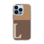 Slim Protection Case［ Original - initial two tone - L brown ］