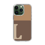 Slim Protection Case［ Original - initial two tone - L brown ］