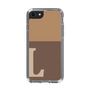 Slim Protection Case［ Original - initial two tone - L brown ］