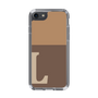 Slim Protection Case［ Original - initial two tone - L brown ］