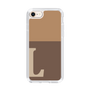 Slim Protection Case［ Original - initial two tone - L brown ］