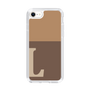 Slim Protection Case［ Original - initial two tone - L brown ］