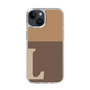 Slim Protection Case［ Original - initial two tone - L brown ］