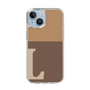 Slim Protection Case［ Original - initial two tone - L brown ］