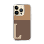 Slim Protection Case［ Original - initial two tone - L brown ］