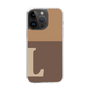Slim Protection Case［ Original - initial two tone - L brown ］