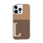 Slim Protection Case［ Original - initial two tone - L brown ］