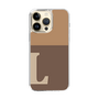 Slim Protection Case［ Original - initial two tone - L brown ］