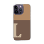 Slim Protection Case［ Original - initial two tone - L brown ］