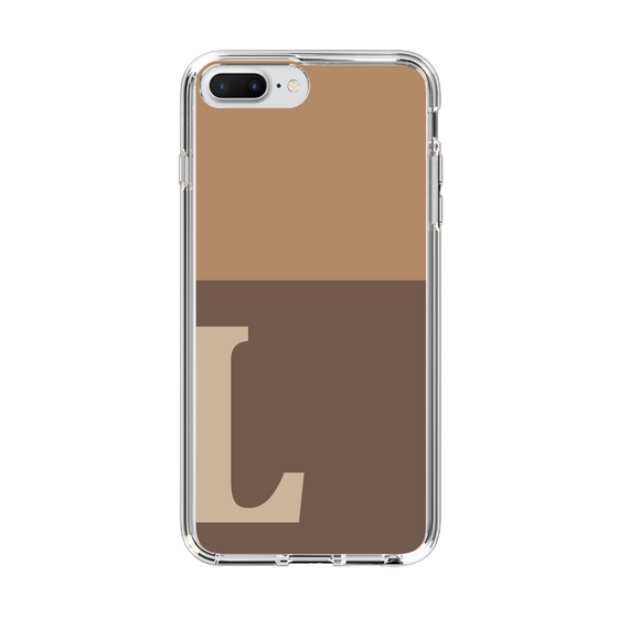 Slim Protection Case［ Original - initial two tone - L brown ］