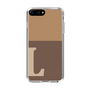 Slim Protection Case［ Original - initial two tone - L brown ］