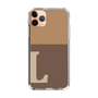 Slim Protection Case［ Original - initial two tone - L brown ］