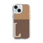 Slim Protection Case［ Original - initial two tone - L brown ］