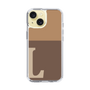 Slim Protection Case［ Original - initial two tone - L brown ］